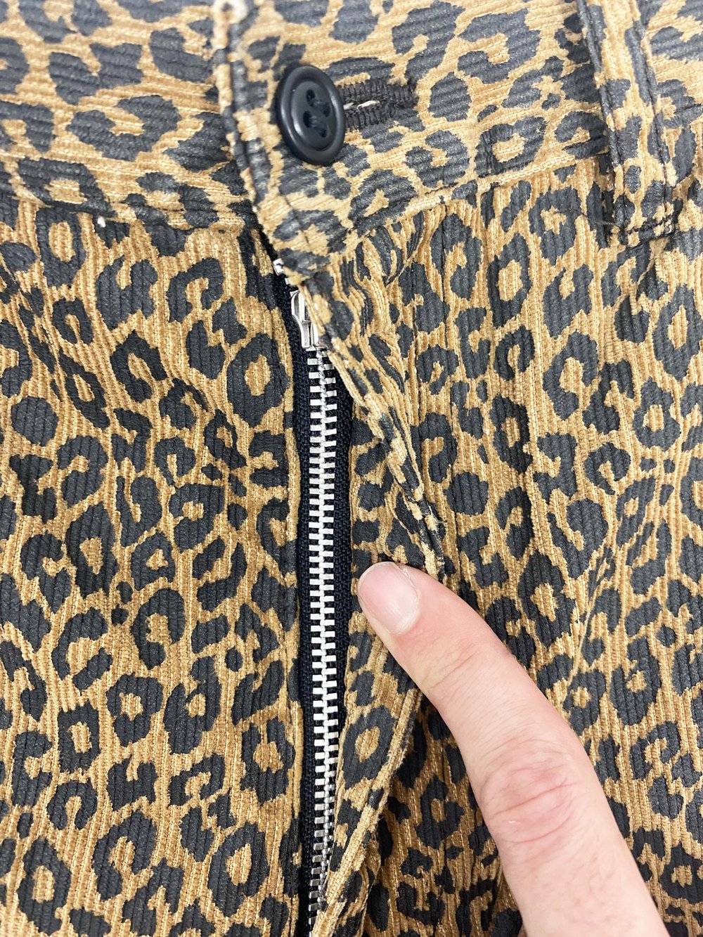 Comme des Garcons Homme Plus 2009 leopard corduroy pants Comme des Garcons Homme Plus 2009 leopard corduroy pants